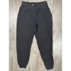 Lululemon Scuba Atheltic High Rise Fleece Black Joggers - Women Size 4